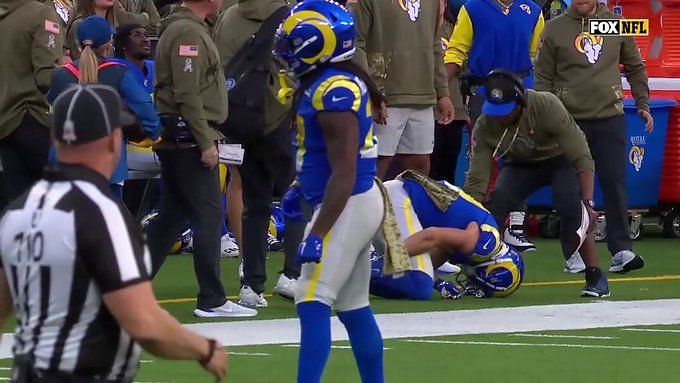 Cooper Kupp dealing with injury#greenscreen #nfl #nflmemes