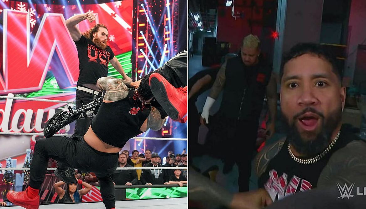 Did Sami Zayn tap out on WWE RAW?