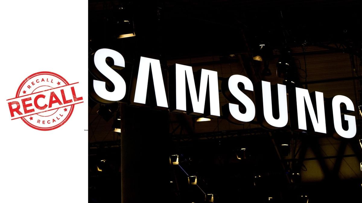 Samsung washing machine recall reason, model series, and other details