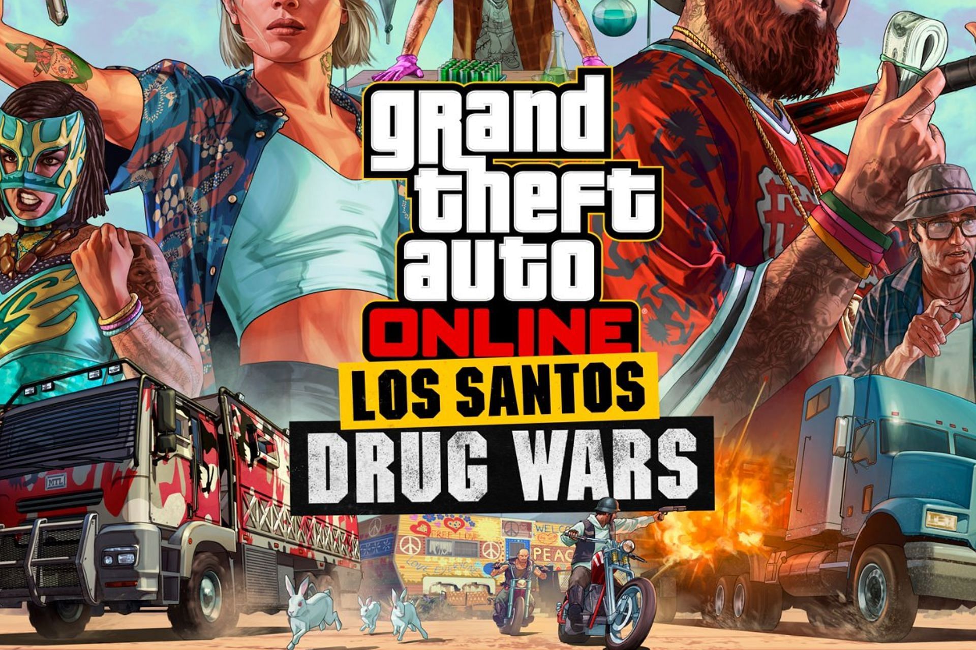 Data leakers discovered an Easter egg ahead of the GTA Online Los Santon Drug Wars DLC. (Image via Rockstar Games)