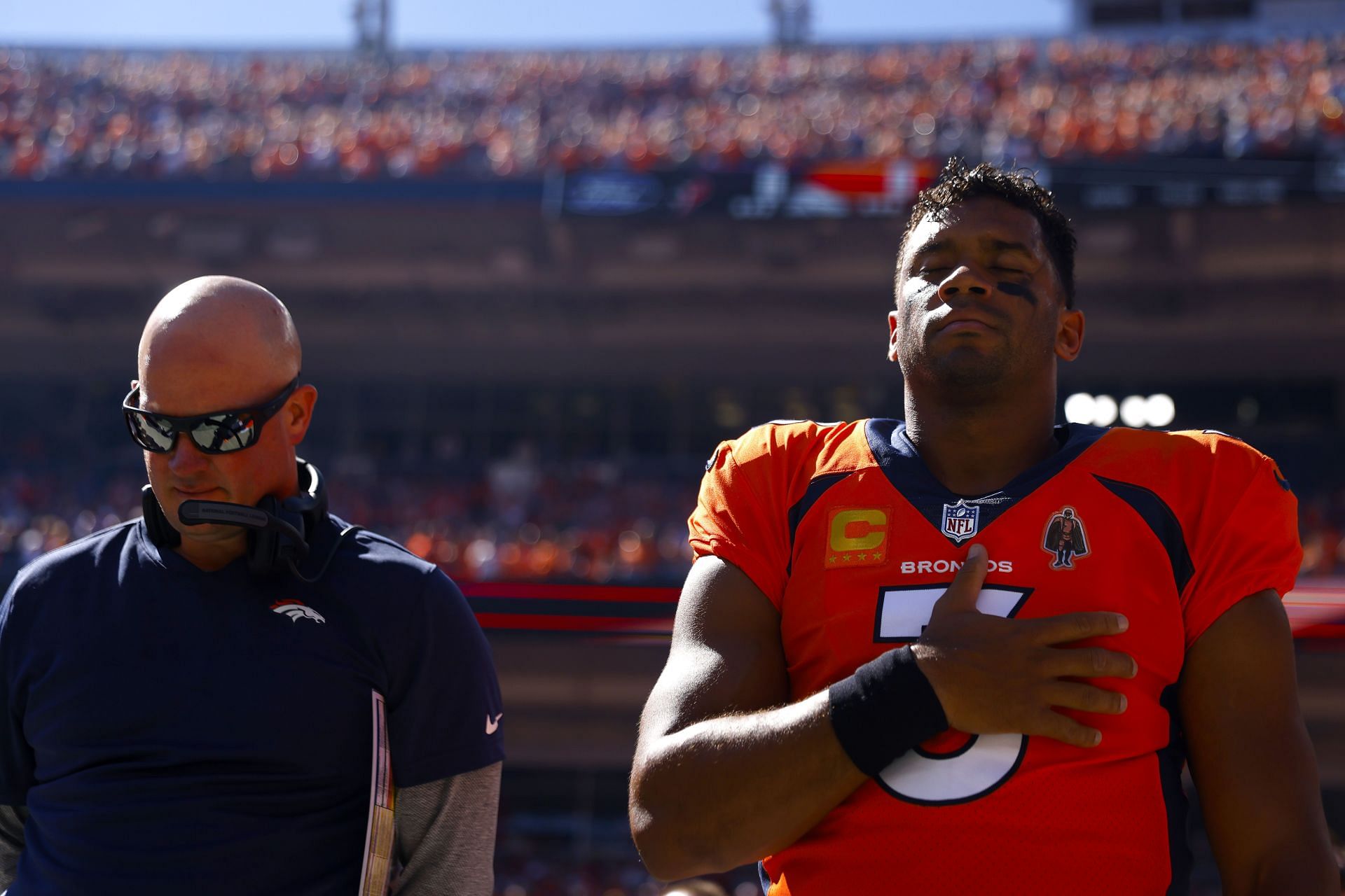Broncos bench Russell Wilson? QB clears concussion protocol but won't