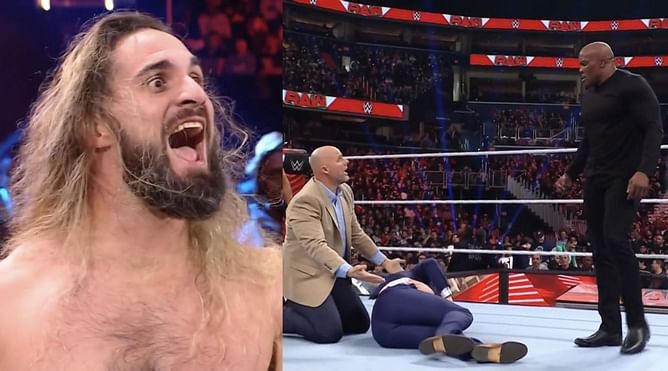 WWE Raw में दिग्गजों के बीच ब्रॉल में मची जबरदस्त अफरा-तफरी, बीच-बचाव करने आया ऑफिशियल स्पीयर से हुआ धराशाई