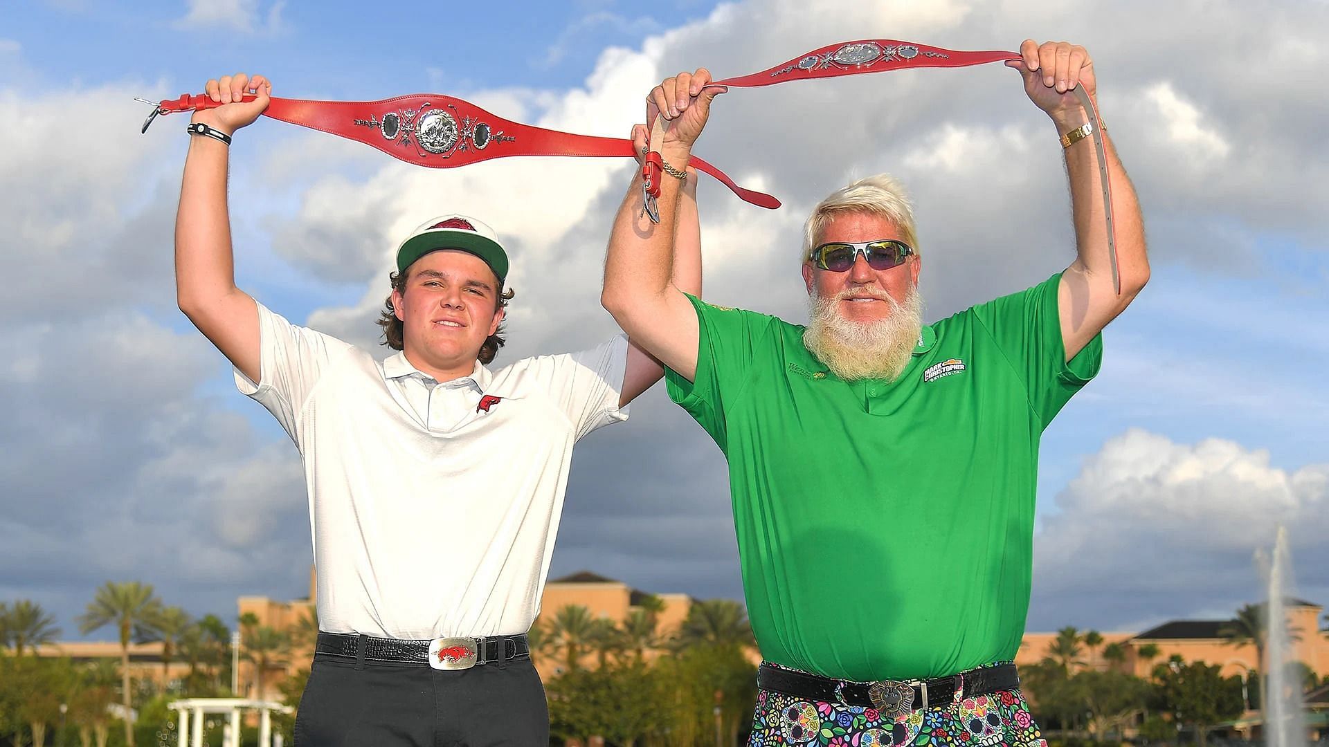 John Daly and John II are the defending champions at the Ritz-Carlton Golf Club