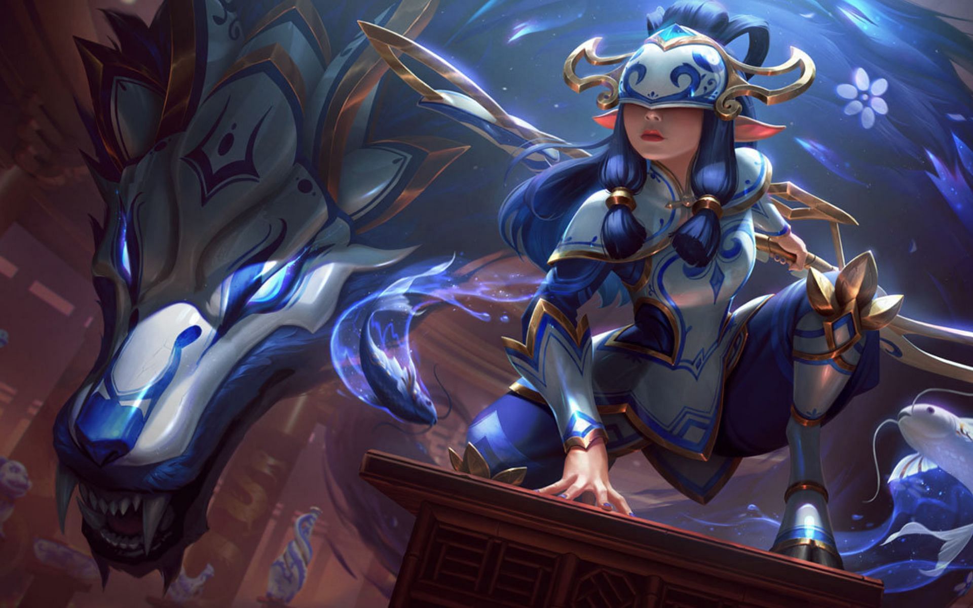 A brief guide to Kindred for League of Legends season 13 (Image via Riot Games)