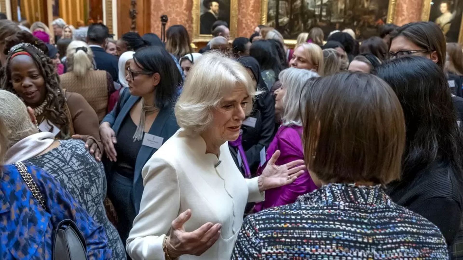 Fulani pictured far left in the event hosted by Camila (image via Getty)