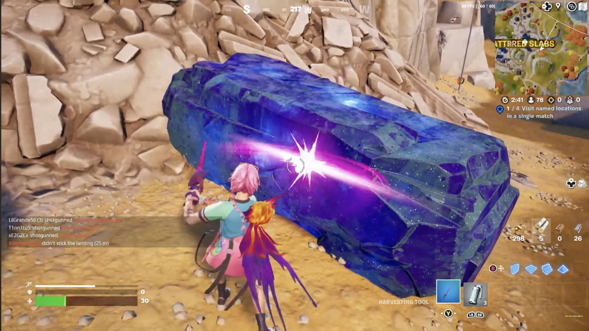 Kinetic ore (Image via Fortnite Made Easy on YouTube)