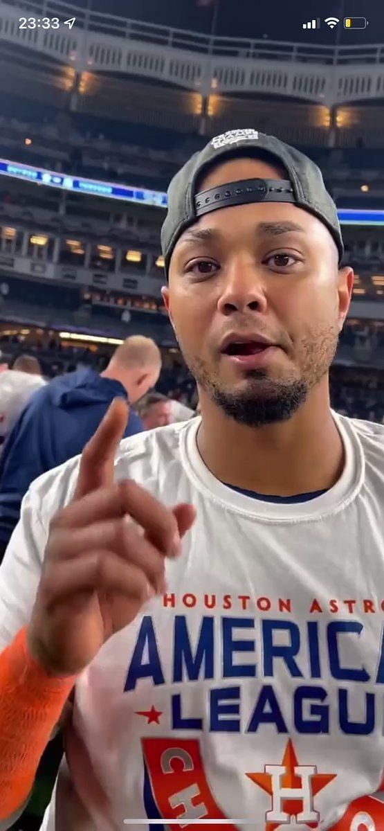 Houston Astros fans react to crowd chants of We want Houston, mocking New  York Yankees fans who chanted it after ALDS