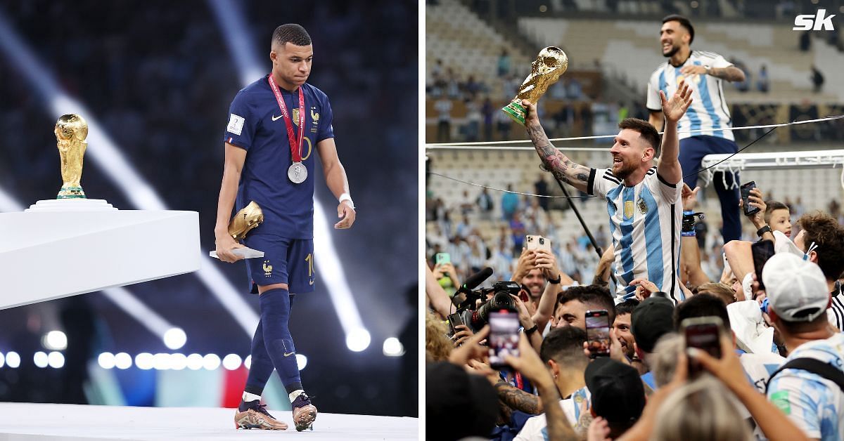 The night ended in delight for Lionel Messi and disappointment for Kylian Mbappe