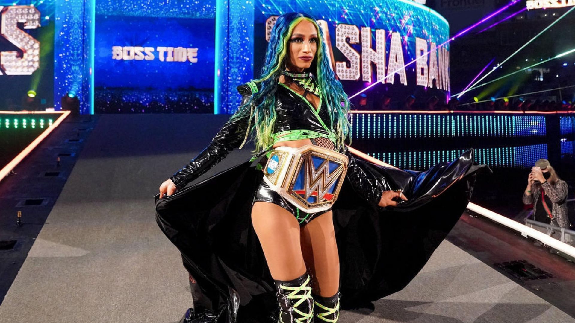 Sasha Banks is a former WWE SmackDown Women