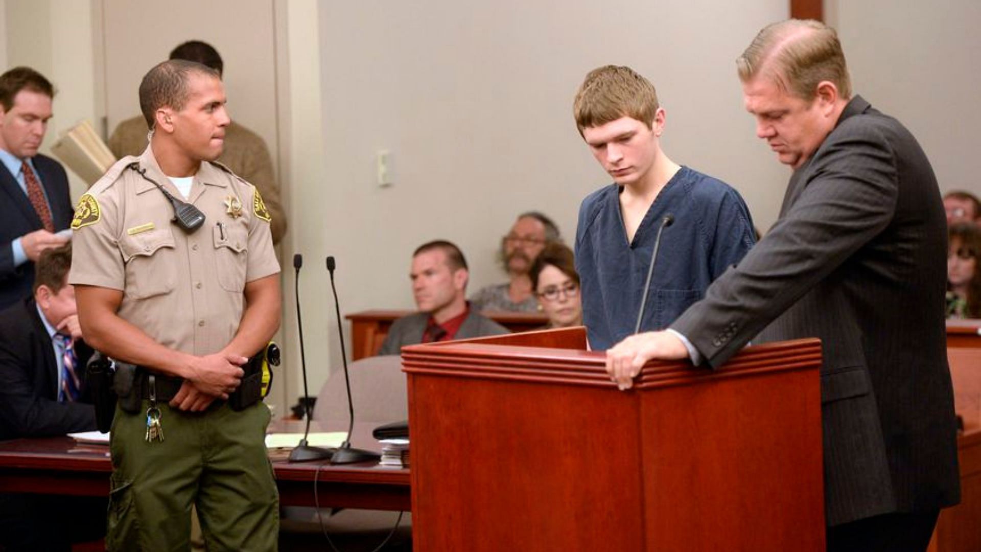 A still of Darwin Christopher Bagshaw in the court (Image Via The Salt Lake Tribune)