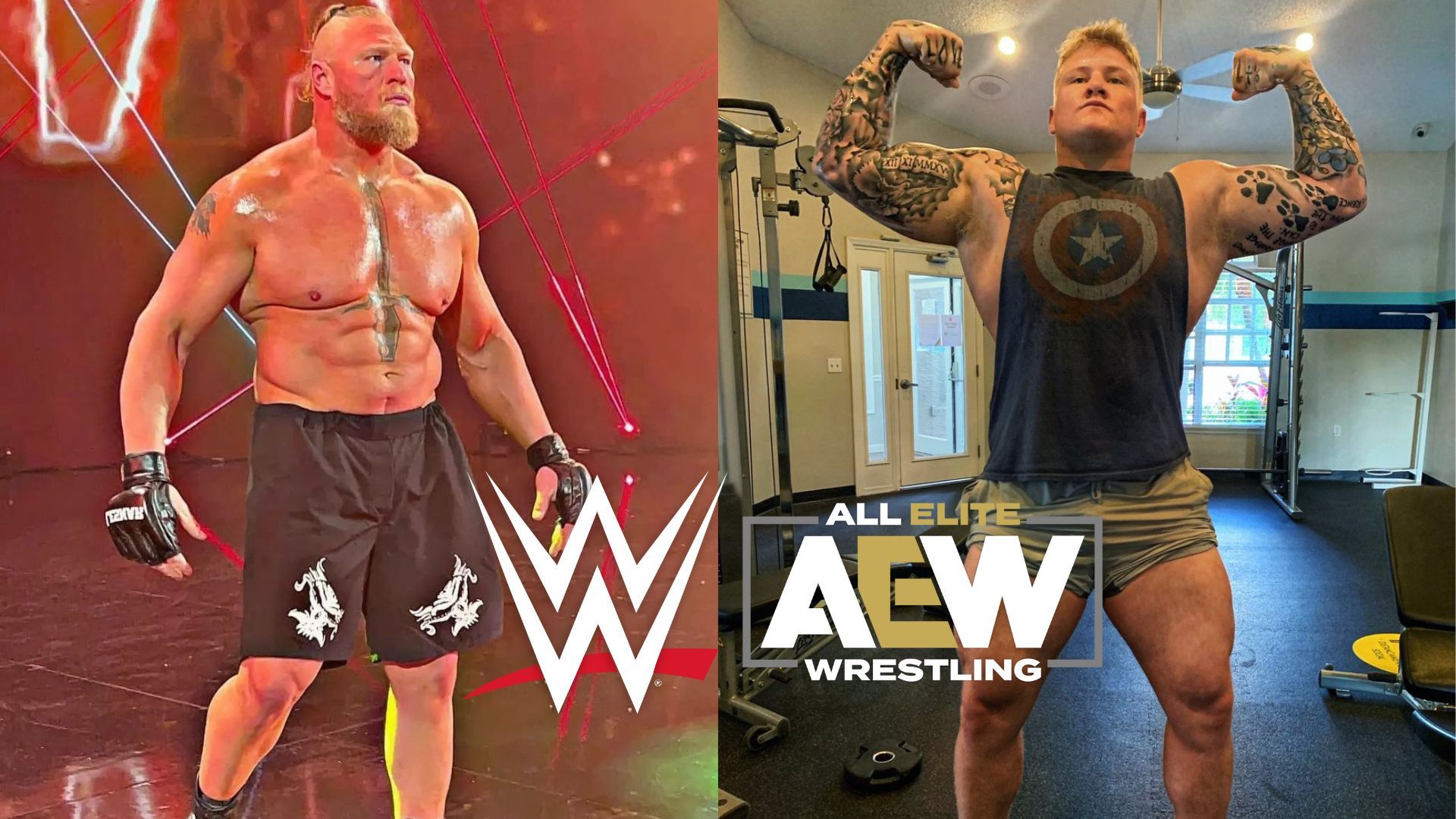 Brock Lesnar and 2 WWE veterans you won't believe have their lookalikes in AEW