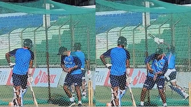 BAN v IND : कोच राहुल द्रविड़ ने युवा खिलाड़ी को दिए बल्लेबाजी टिप्स