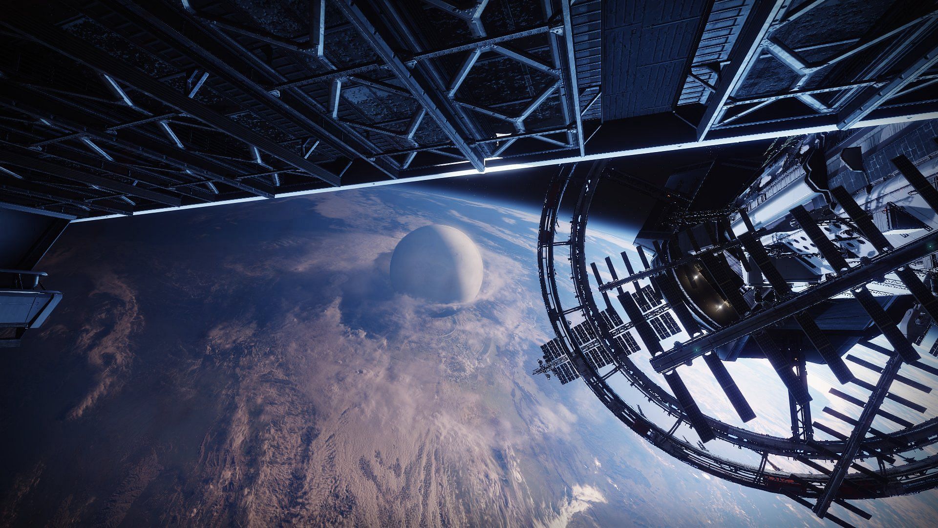 Destiny 2 view from the orbiter station (Image via Bungie) 
