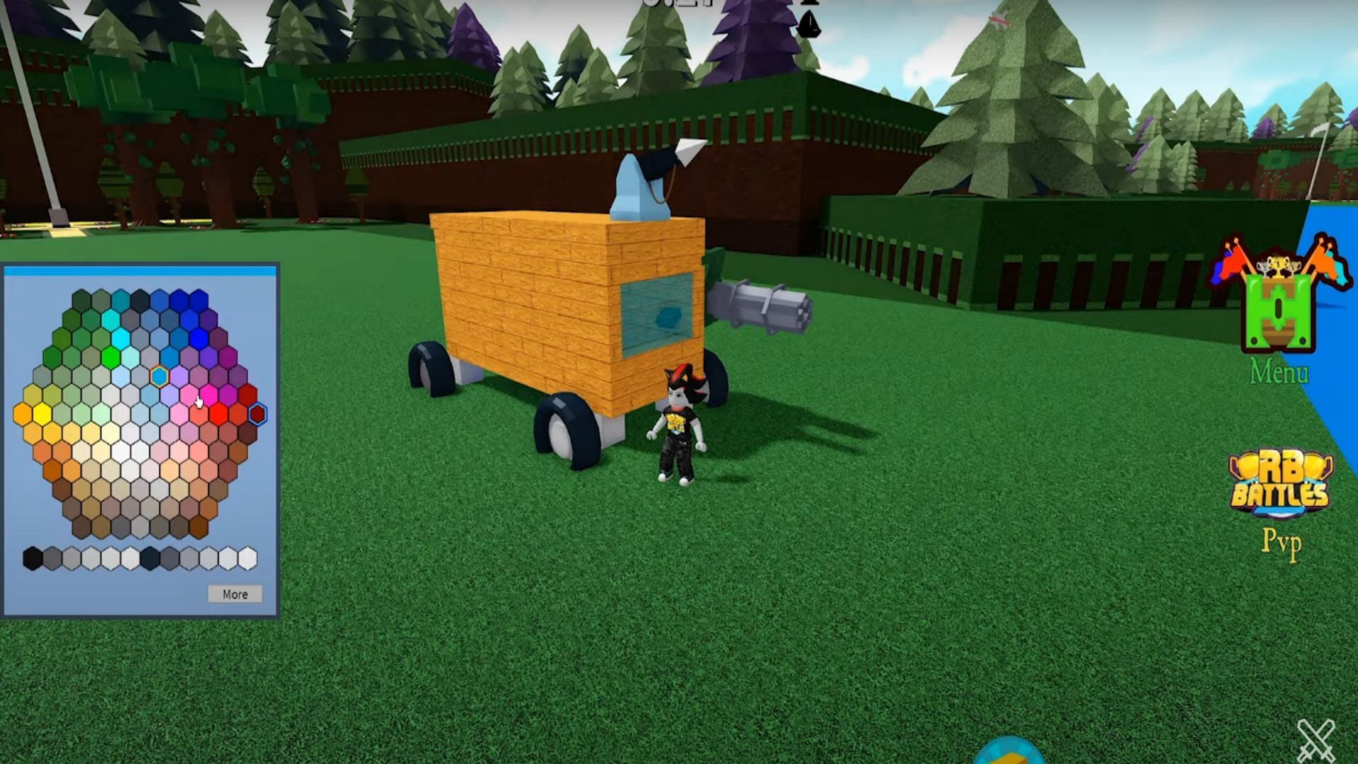 Denis vs Calixo playing Roblox Super Golf! in RB Battles Season 3 Championship: Round details and more