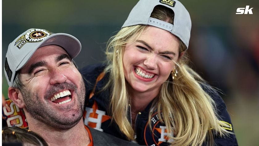 Kate Upton splashes around with Justin Verlander after Mets deal