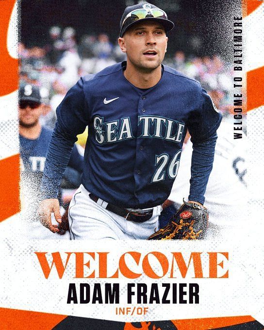 Adam Frazier leaves Mariners, signs with Orioles after disappointing season