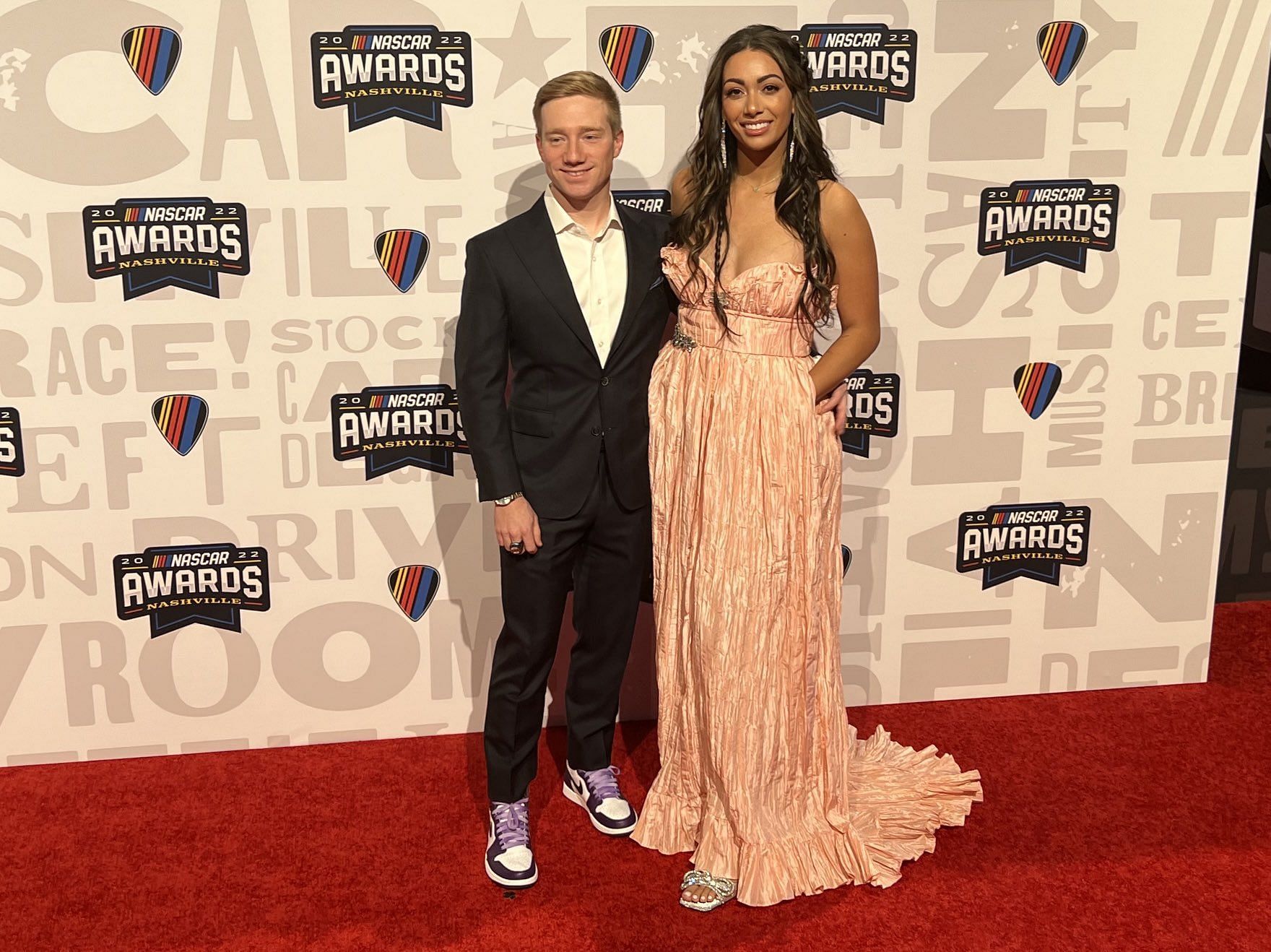 Tyler Reddick and Alexa De Leon