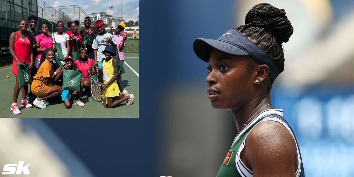 Sloane Stephens happy to donate equipment and clothing for juniors tennis players in South Africa through her foundation