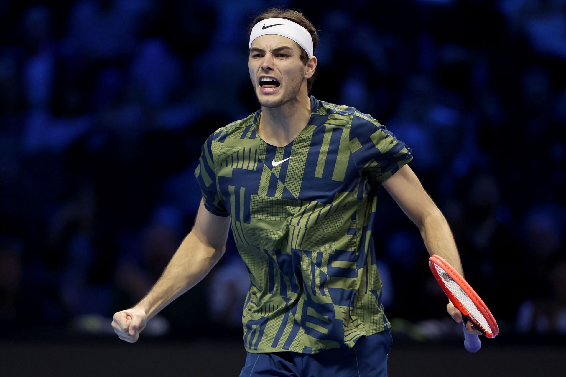 Taylor Fritz at the 2022 ATP Finals.