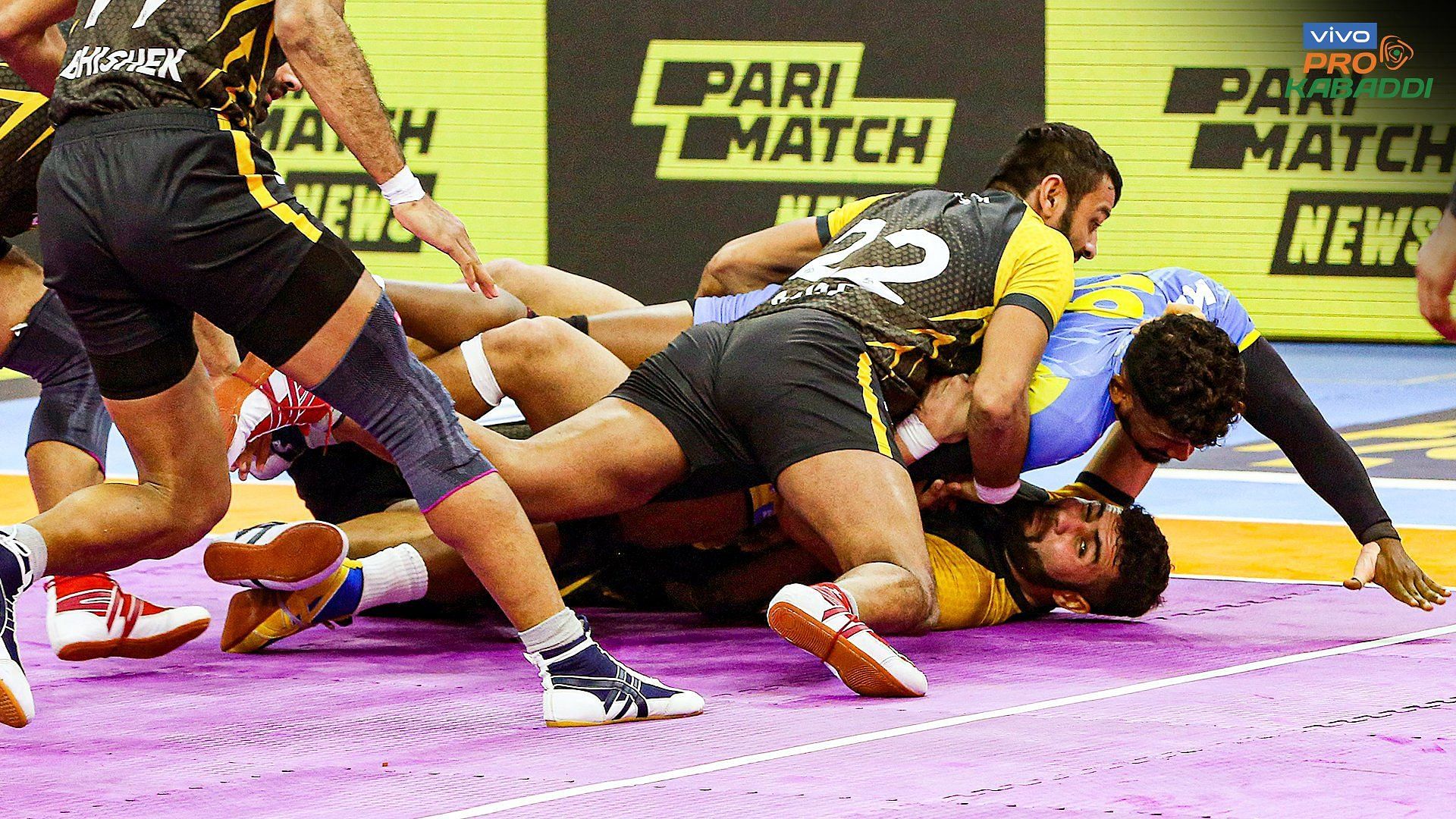 Tamil Thalaivas beat Telugu Titans in the second game (Image: PKL/Twitter)