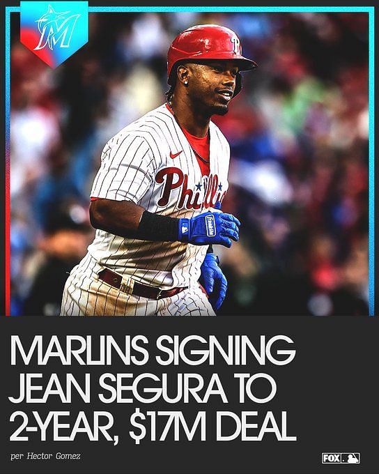 Jean Segura becomes free agent as Phillies decline option