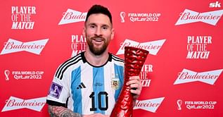 "He had an extraordinary game" - Lionel Messi says he'd give his man of the match award to Argentina star for his outstanding display against Croatia