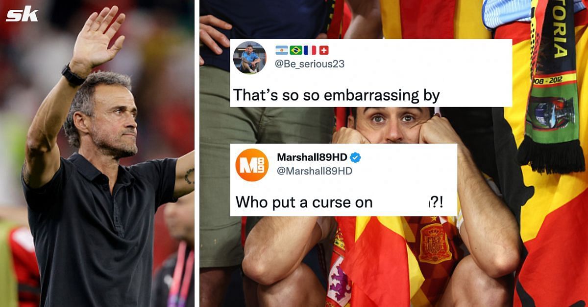 Spain have crashed out of the FIFA World Cup