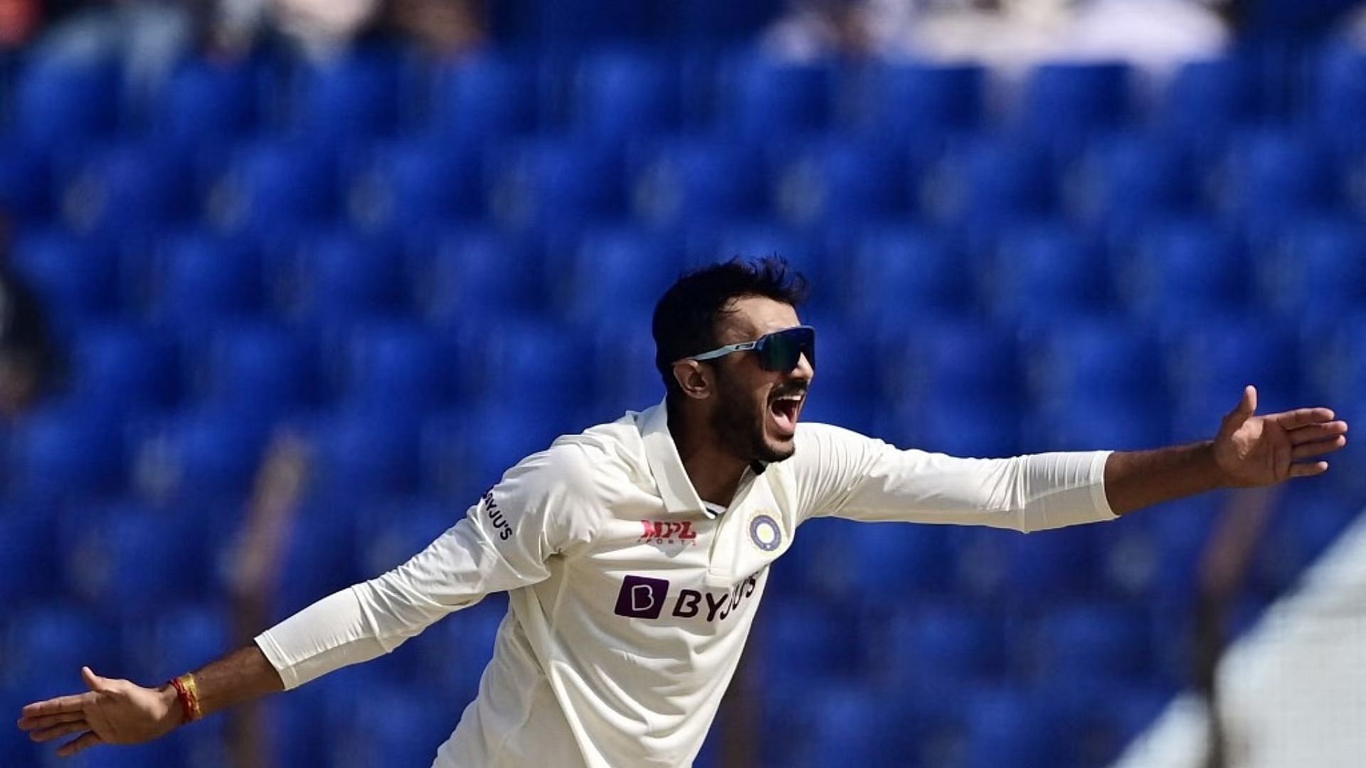 Axar Patel picked up four wickets in Bangladesh