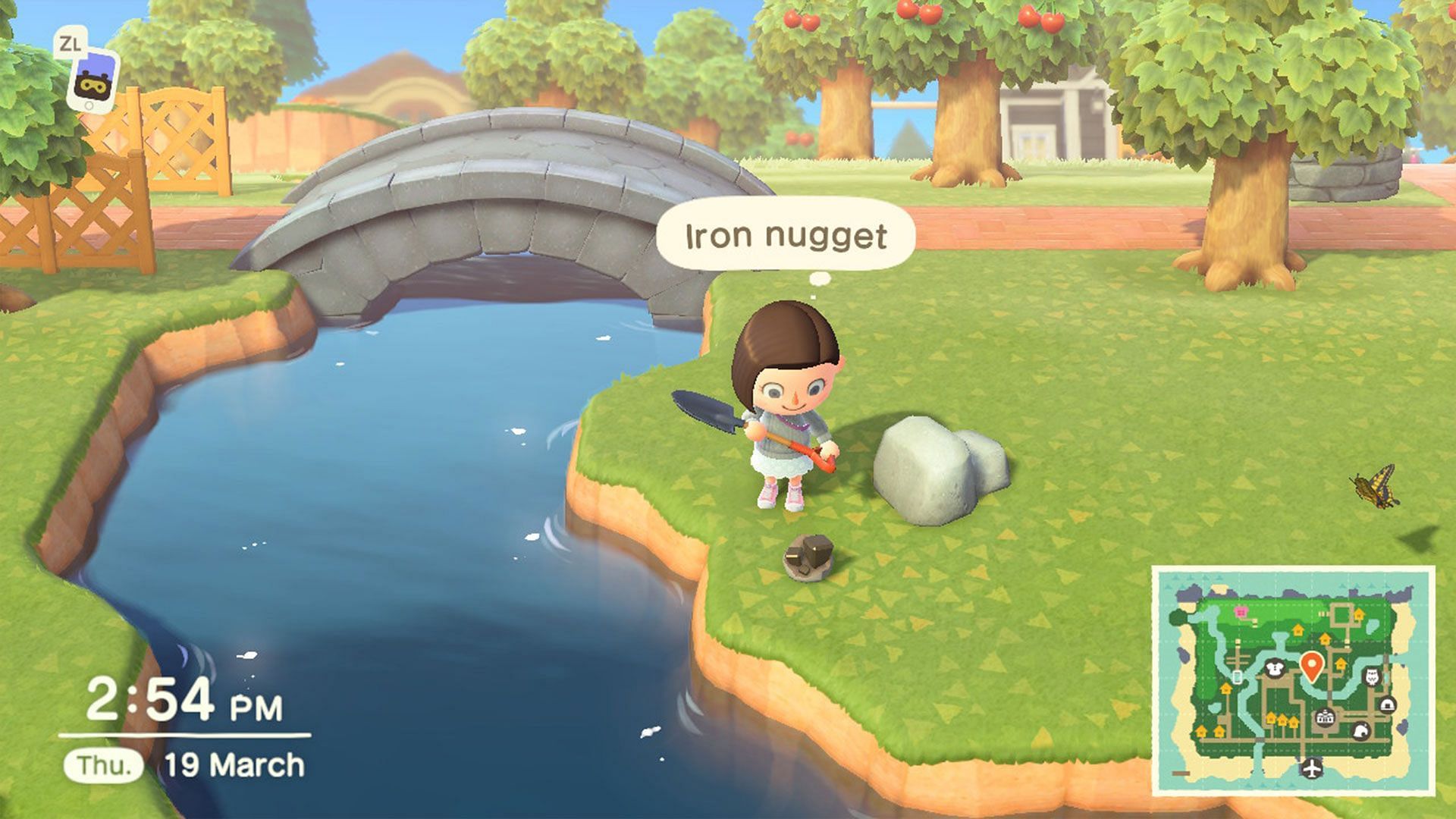 Iron Nuggets in Animal Crossing: New Horizons (Image via Nintendo)
