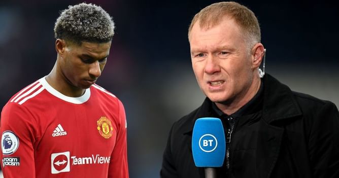 "Marcus has paid for it" - Paul Scholes slams Manchester United star Marcus Rashford after he's benched for Wolverhampton clash