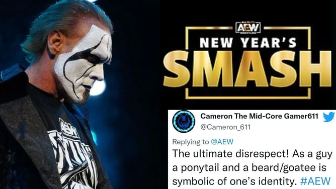 "Symbolic of one’s identity" - Twitter furious over AEW star forced to alter look on Dynamite amidst stunning return by Sting's protégé