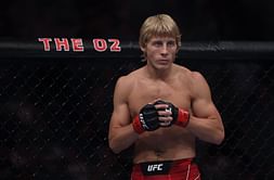 "Speak up" - Paddy Pimblett's custom mouthguard has a special message for men across the globe