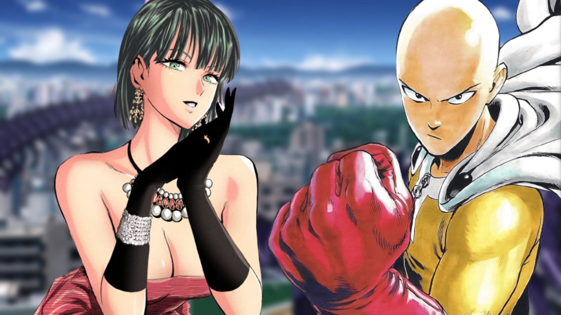 One Punch Man - Fubuki and Saitama