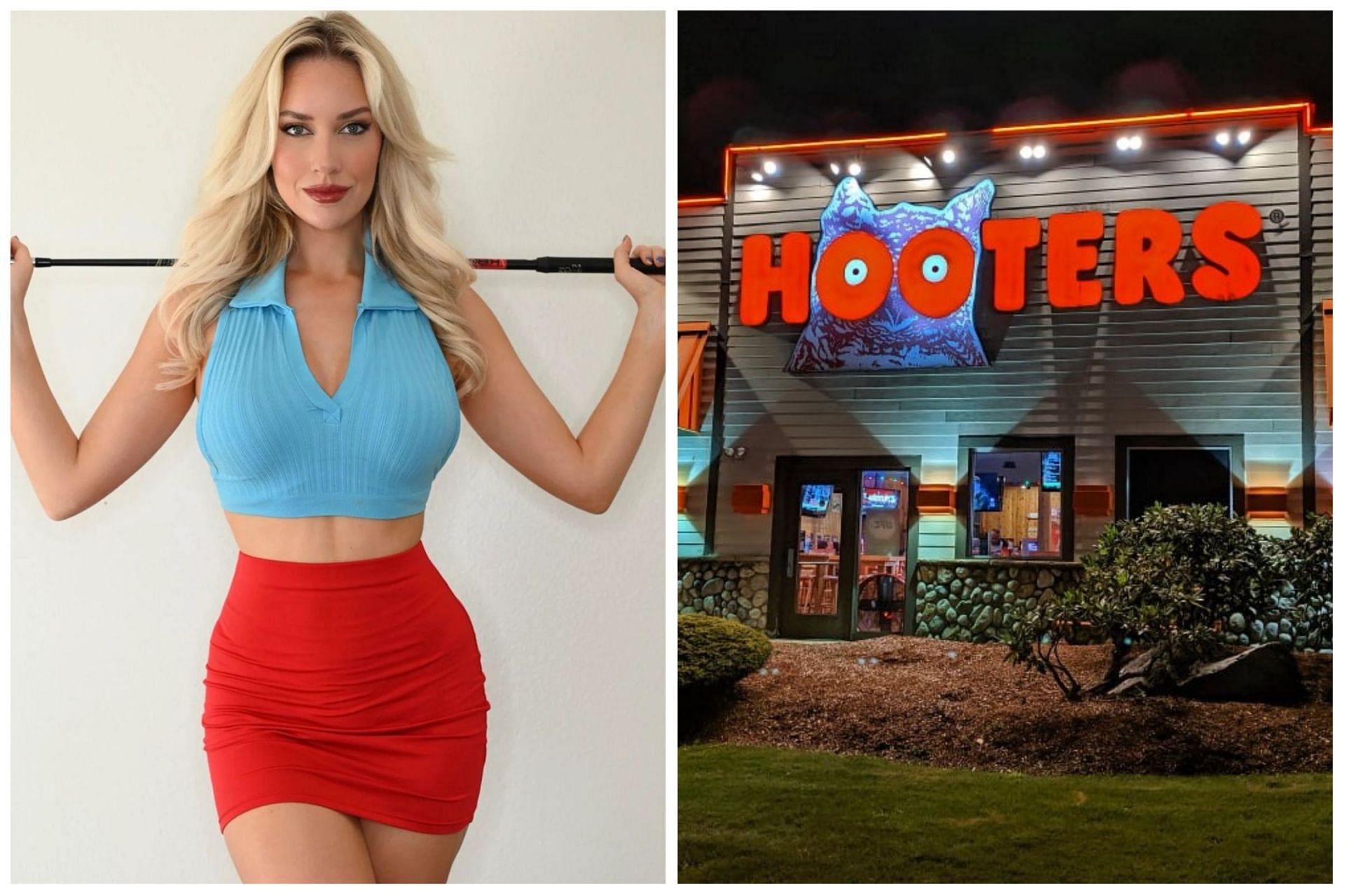Paige Spiranac reacted on the Hooters shut down rumour