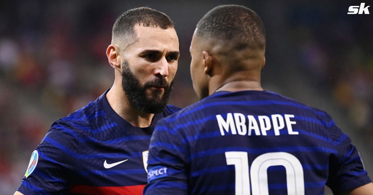 Benzema and Mbappe seem to have a good relationship.