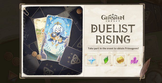 Genshin Impact Web Event Guide For Duelist Rising How To Get 40 Primogems Quickly 