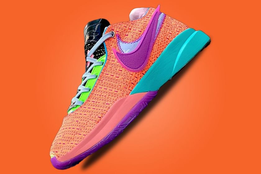 lebron shoes 2022 orange
