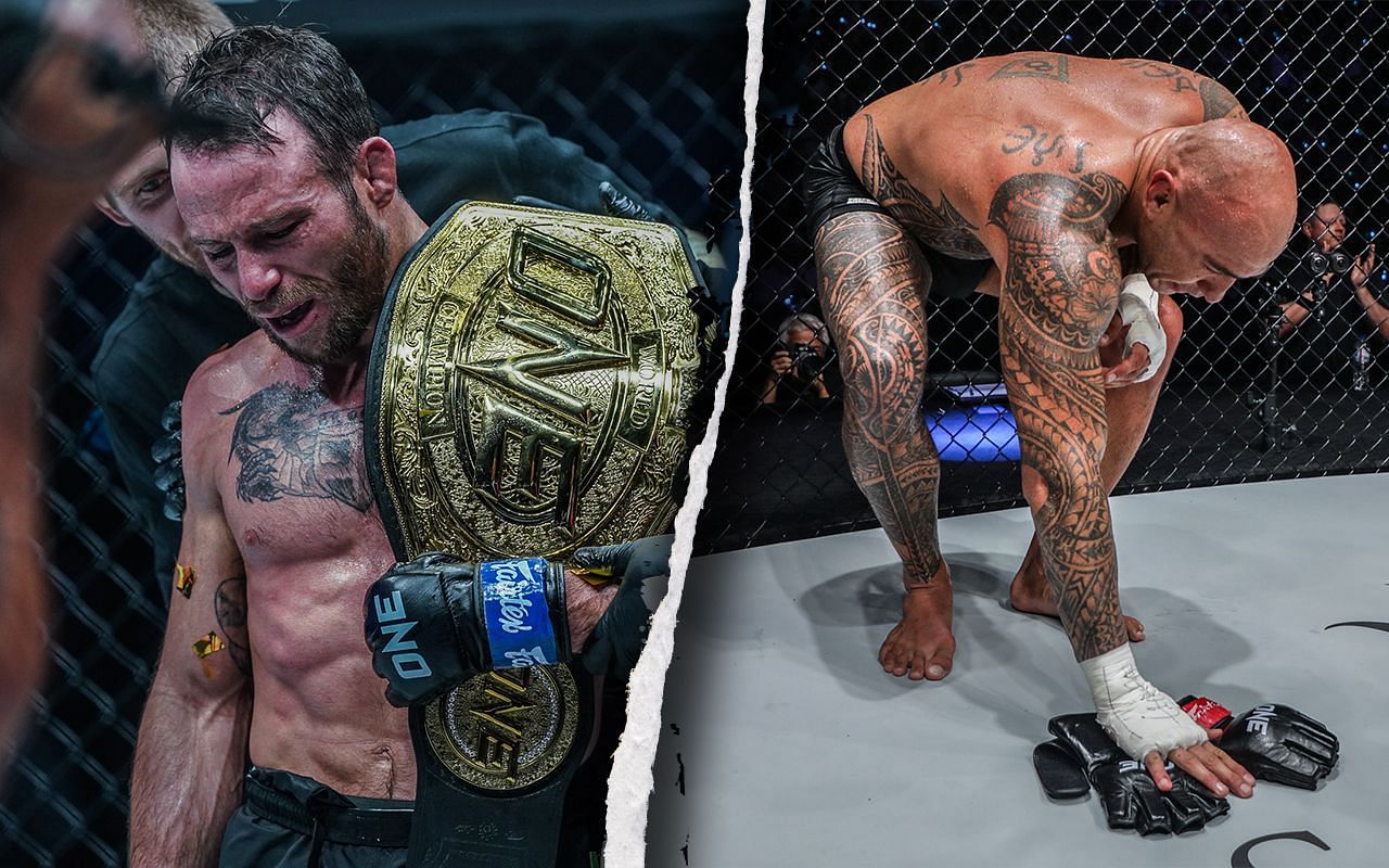 Jarred Brooks (Left) and Brandon Vera (Right) took home the headlines at ONE 164