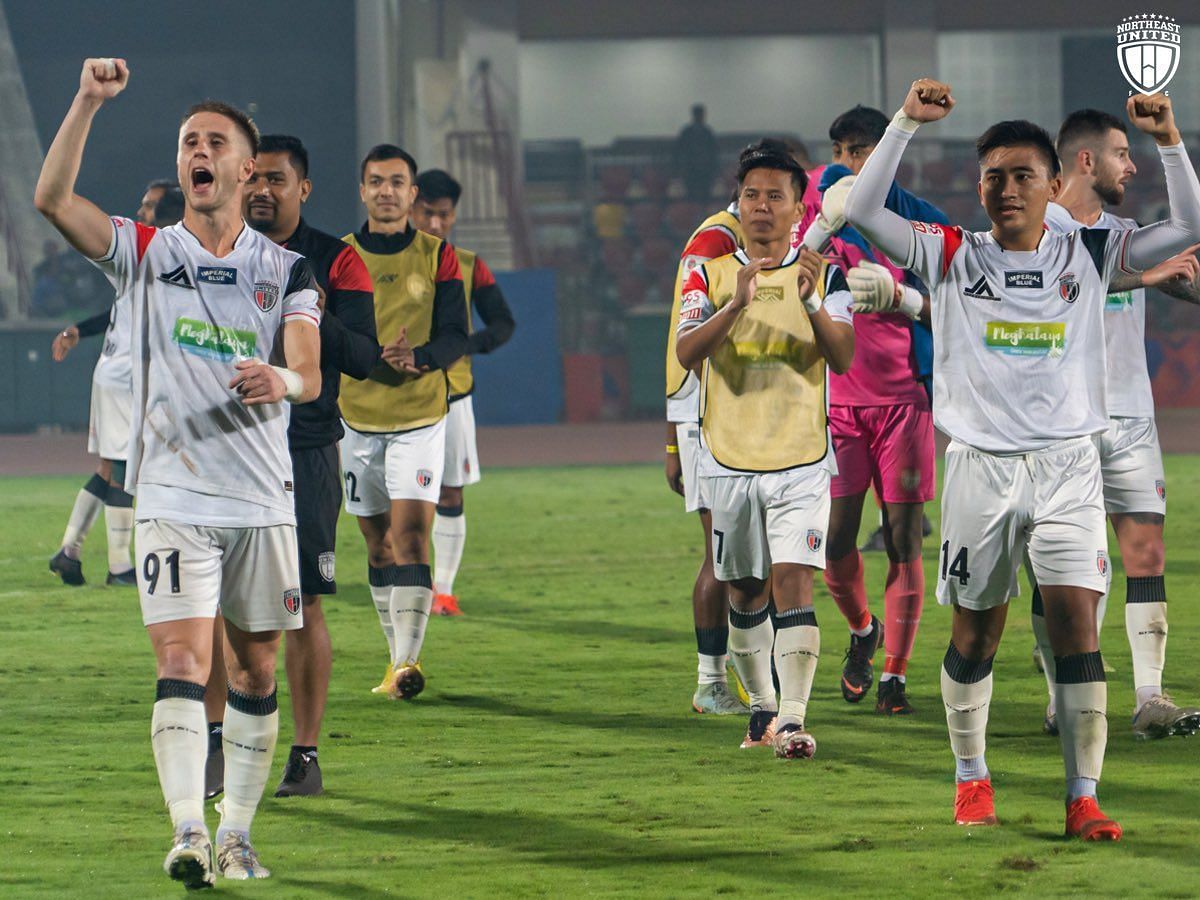 NorthEast United FC took their first victory of the season in the most recent outing.