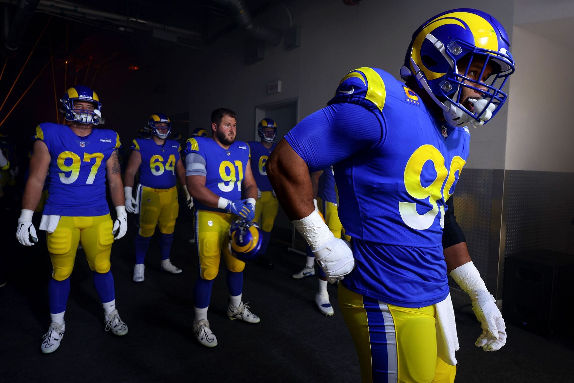 Is Aaron Donald playing tonight vs. Raiders in Week 14?