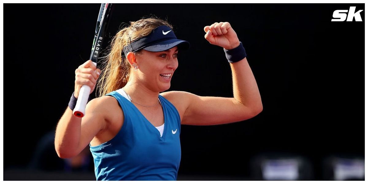 Dubai, UAE, 19th. Feb, 2023. Spanish tennis player Paula Badosa in