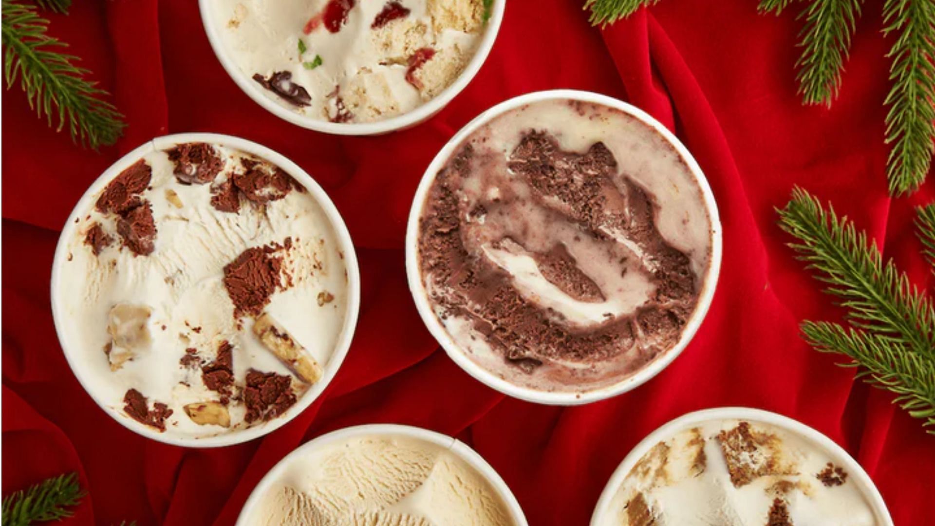 promotional image for the holiday series ice creams (Image via Salt &amp; Straw)