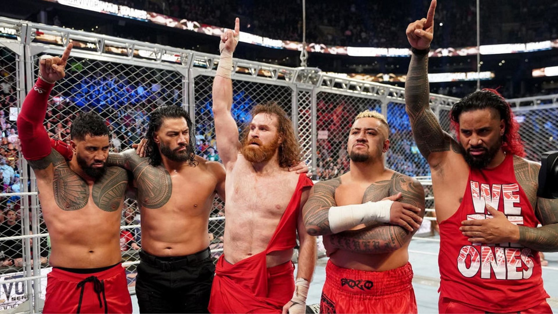 The Bloodline was victorious at Survivor Series WarGames