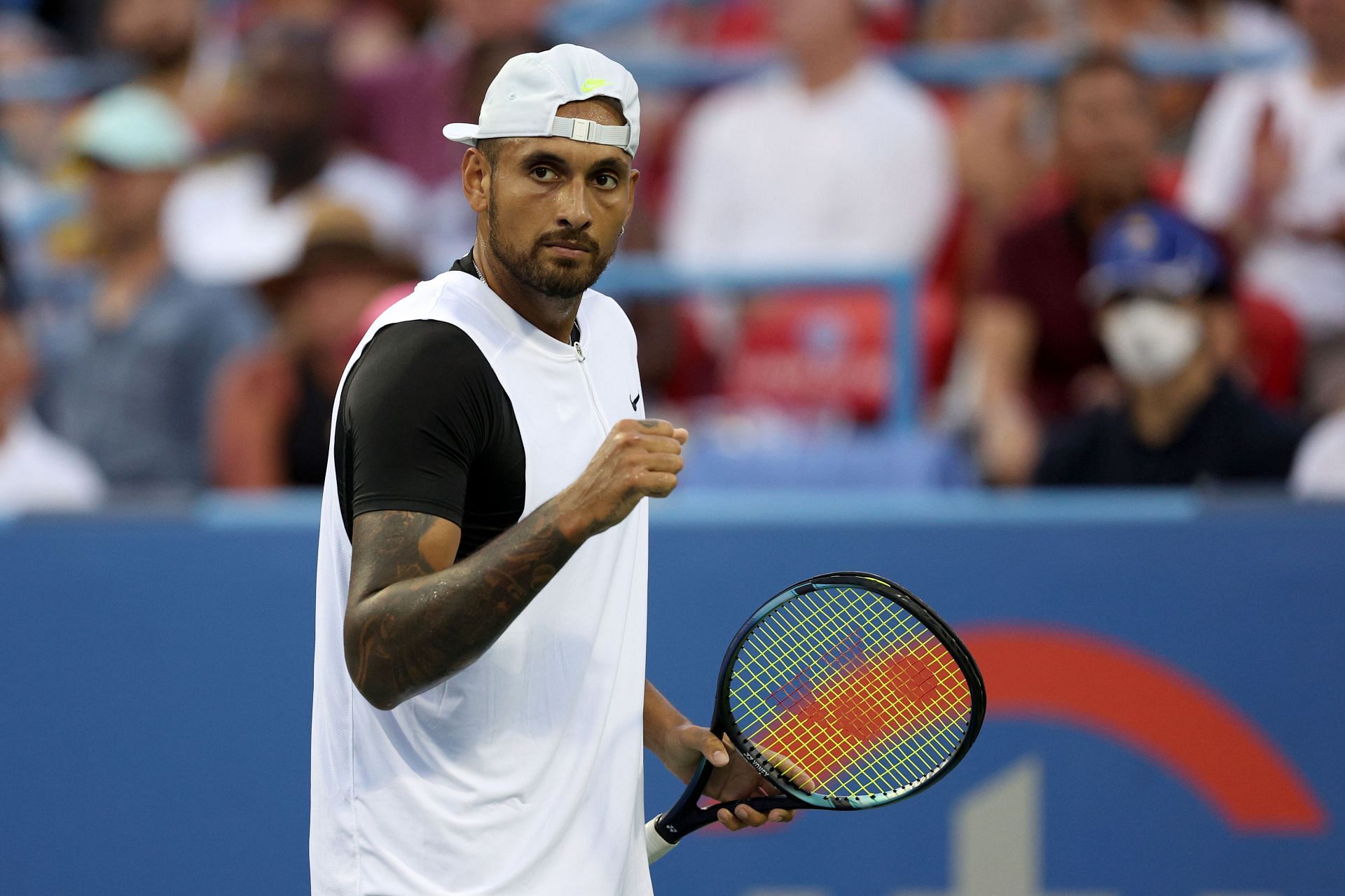 Nick Kyrgios will be in action today