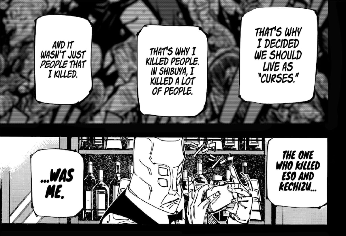 Jujutsu Kaisen Chapter 208 Yuki Uses Her Ultimate Move Kenjaku Confronts Tengen