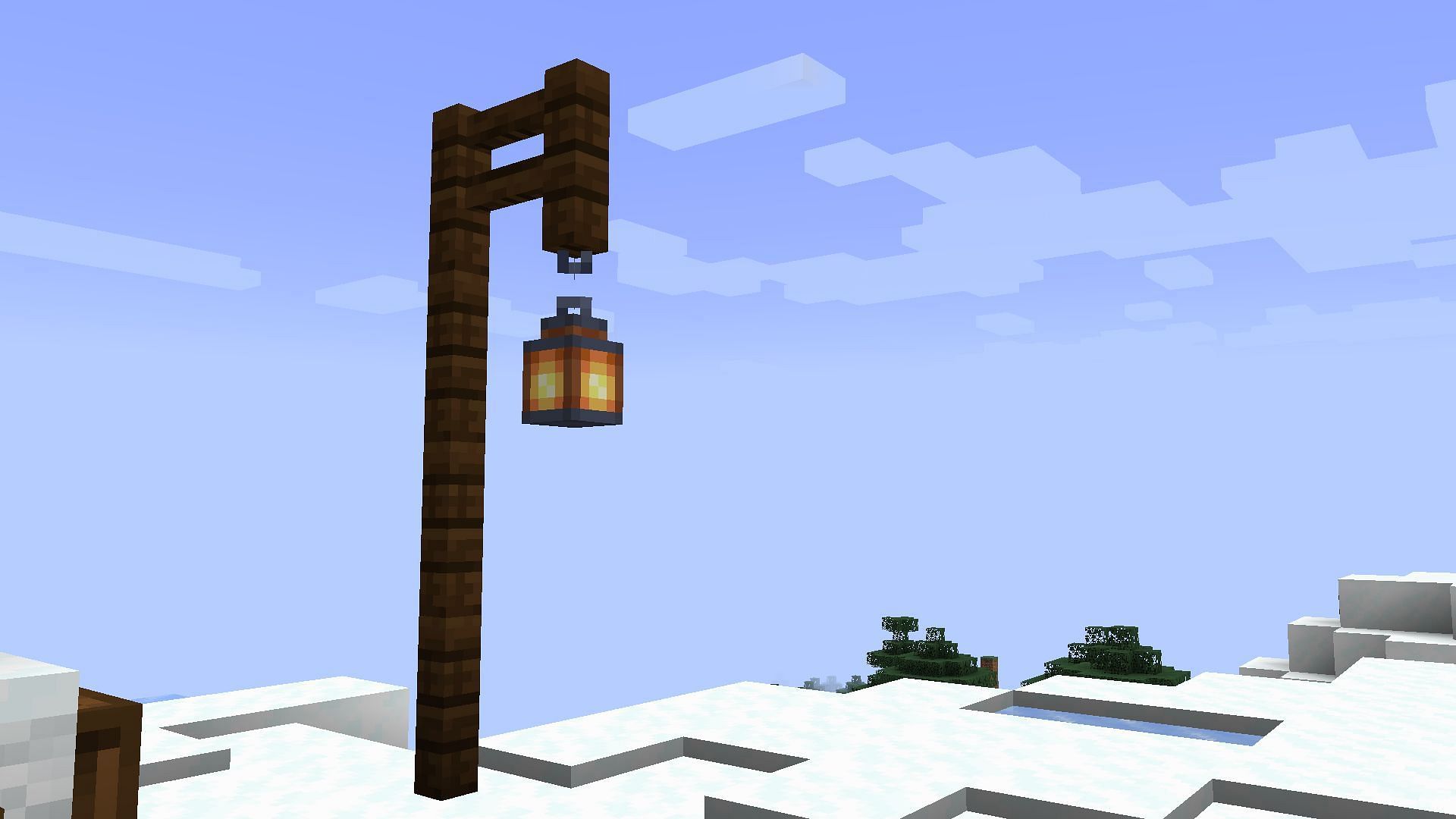 Lanterns are much more beautiful when compared to normal torches in Minecraft 1.19 (Image via Mojang)