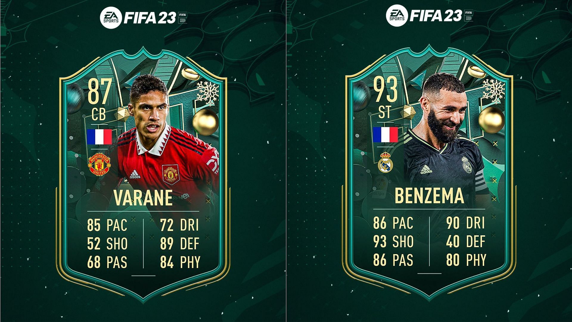 Several cards from the upcoming promo have been leaked on social media (Images via Twitter/FUT Sheriff)