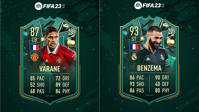 All FIFA 23 Winter Wildcards leaks featuring Varane, Benzema, and more