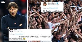 "Pocketing Ivan 'bet365' toney" - Tottenham fans delighted as Antonio Conte names 'interesting' option in starting line-up against Brentford