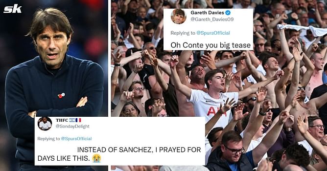 "Pocketing Ivan 'bet365' toney" - Tottenham fans delighted as Antonio Conte names 'interesting' option in starting line-up against Brentford